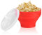 Popcorn para Microondas, Popcorn Maker Plegable, Contenedor de Palomitas de Silicona, Tazón de Palomitas con Tapa, Libre de BPA sin Aceite Palomitas Popper para Microondas, Hogar, Cocina, Fiesta
