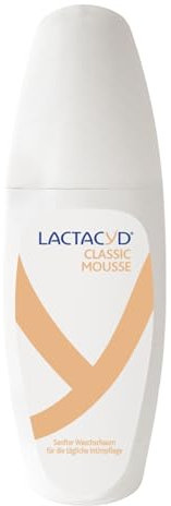 Lactacyd® Classic Mousse - Mousse de lavage douce - Avec pH adapté et acide L-lactique naturel - Testé et confirmé cliniquement - 150 ml