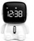 YISSVIC Réveil Enfant Réveil Matin Numérique 2 Alarme/12/24 Heure/Snooze/Minuterie 5 Musiques d'Alarme Son Réglable Port USB Rechargeable pour Enfants Adultes