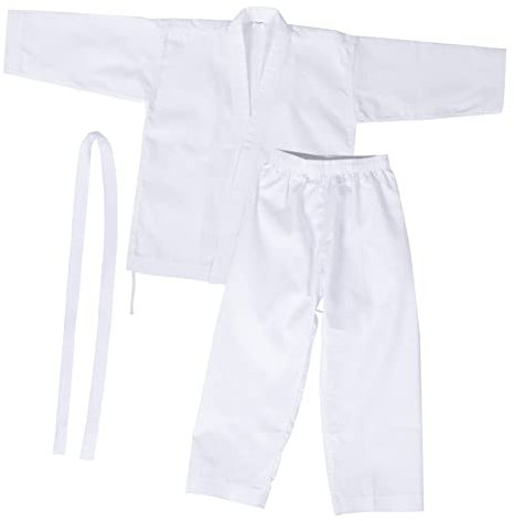 GAROZATION 1satz Training Kleidung Für Karate Professionelle Judogi Uniform Für Frauen Elastischer Bund Atmungsaktives Material Für Training Und Wettkampf