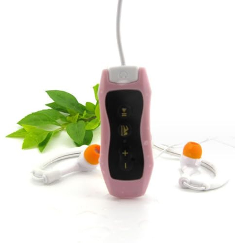 MP3 Lecteur de musique HiFi Son Bandeau Natation Plongée Clip MP3 avec IP68 Étanche USB 2.0 Rechargeable Natation Course Casque
