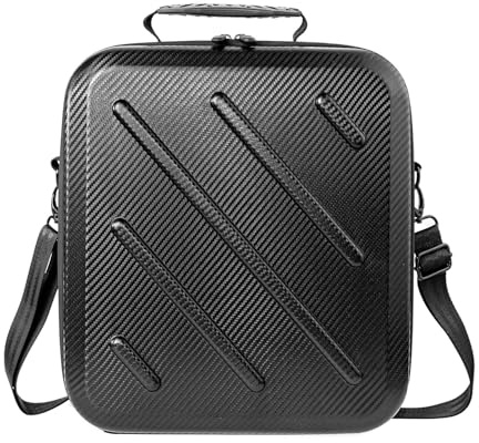 Luocute Borsa da Trasporto Portatile Antiurto, Mini Custodia Rigida Adatta per Parabola Satellitare, Accessori Protettivi per il Trasporto per Viaggi, Campeggio, Escursionismo, per Kit