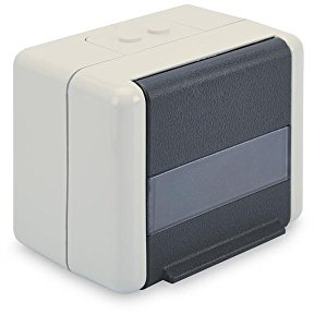 Digitus Outdoor Surface Mount Box for Keystone Modules, Ip44 Surface Mount with Hinged Lid