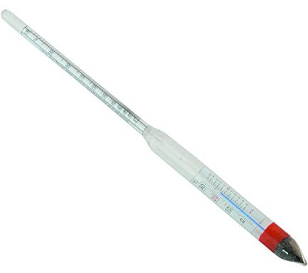 Albert's Premium Selection Alkoholmeter mit Thermometer (35-85 Vol%)