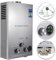 Furvveerr 8L Warmwasserbereiter Gas 16KW Flüssiggas-Warmwasserbereiter für Badezimmer LPG Gas Durchlauferhitzer Warmwasserbereiter Tankless Instant Boiler Heißwasserbereiter