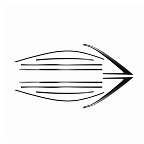 ZAPYVET Joints de Porte de fenêtre Garniture de fenêtre extérieure de Voiture Coupe-Froid Bande d'étanchéité Autocollant Jupe Joint de Moulage de Couverture latérale, for Cadillac, CT6 2016 2017 2018