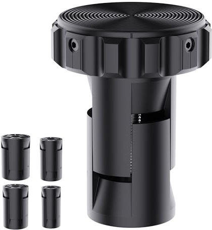 AirTag Bike Mount Hidden in Fork - Waterproof Anti-Theft Airtag Holder for Bicycle Frame Tubes (Fits 20-30mm/0.82-1.18in) w/Tools, Durable ABS & Steel, for Apple Tracker Mount, Stealth &Ultra-Secure