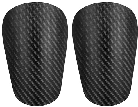 MISIQIMA 2 Pièces Mini Protege Tibia Foot, Petit Protege Tibia Foot, Résistance aux Impacts Protège Tibias Enfant pour Garçons, Filles et Adolescents (L, 12 cm × 7.8 cm)