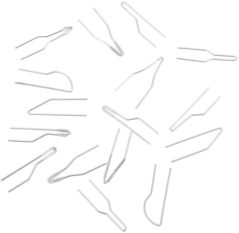 AKOOSY 10 Piezas de Puntas para Pirograbado en Aleación Alta Resistencia al Calor y Diferentes Formas para Bolígrafo Decorativo de Madera