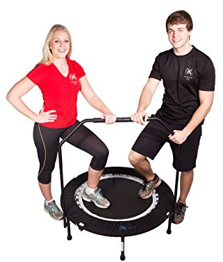 MXL MaXimus Life Rebounder - Cama Elástica, Trampolín, Incluye DVD. Mini trampolín Fitness, Cama elástica Fitness