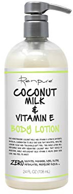 Hydrating Body Lotion, Coconut Milk & Vitamin E, 24 fl oz (710 ml), Renpure