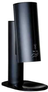 PureDiCo kabelloser Desinfektionständer mit Sensor Tischversion I Desinfektionsständer kontaktlos I Desinfektionssäule touchless I Desinfektionsspender Hotel, Restaurant & Büro