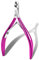 Coupe-cuticules,Pince à Cuticules,Ciseaux à Cuticules,Acier Inoxydable,Manucure et Pédicure,pour les cuticules de la main et des pieds(Violet)