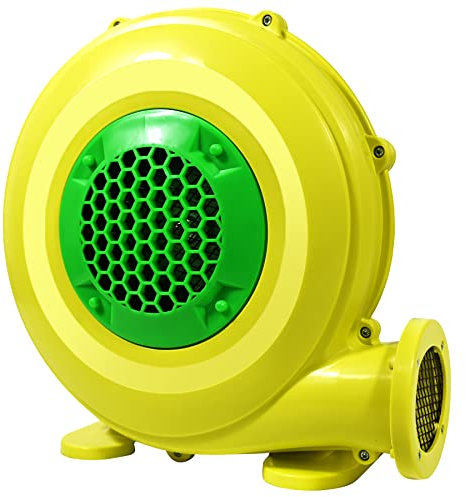 Inflatable Bouncy Castle Air Blower, 450W Electric Pump Fan Commercial Inflatable Bouncer Blower for Water Bounce House, Jumper, Bouncy Castle, Projection Screen, etc. (450W)