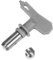 sourcing map Reversible Spray Tips for Airless Sprayer 517 Paint Spray Nozzle, Grey