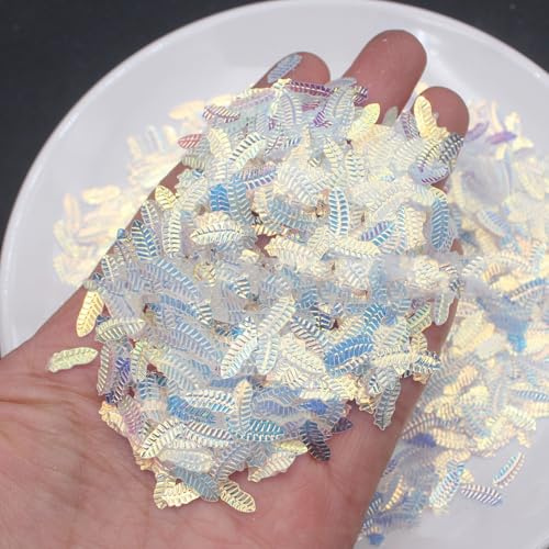 800Pcs Pvc Feathers 0.8 inch Feather Confetti for Crafting Kindergarten DIY Crafts, Wedding, Family Party Decorations, Dream Catcher Supplies (White)