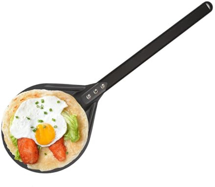 Genérico Pizza girando cáscaras - Turner de horno - Pizza Paddle | Peel de pan plano de aleación de aluminio con mango de metal anti-escdo para hornear | Ideal para la cocina de casa y restaurante