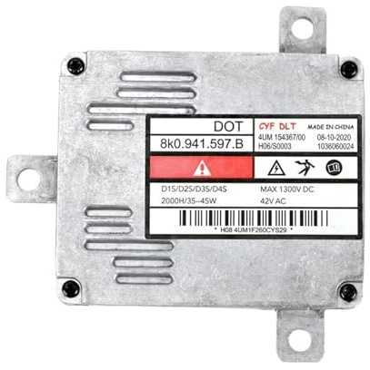 Xenon HID Ballast Control Unit 8K0941597B Ballast HID Uso adatto per fari allo xeno per auto D3S D3R D4S D4R per Audi A3 A4 A5 A6 A8 Q5 Q7
