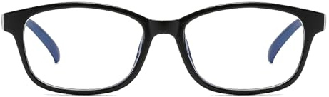 Suertree Short-sighted Eyeglasses Nearsighted Glasses Classic Distance Glasses for Women Men Black -0.5x