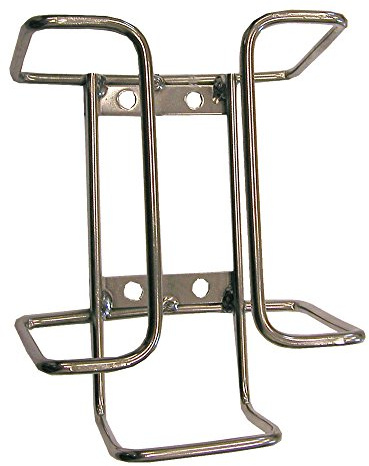 Intrepid International Stainless Steel Salt Block Holder - For Horses or Deer, Feed Block Elevator, Durable Metal Barn and Livestock Accessory