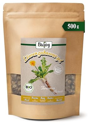 Biojoy Racine de Pissenlit BIO (500 g), séchées et coupées (Taraxacum officinale)