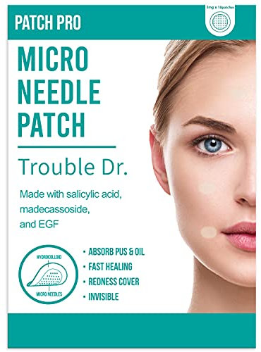PATCH PRO MICRO NEEDLE PATCH Trouble Dr. 18pcs., Pimple Patchs Originaux Anti-Bouton d'Acné, Traitement efficace contre les taches d’acné, Bouton, Imperfection.