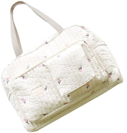 TEMOOUES Borsa premaman alla moda con tracolla singola, comoda da trasportare a mano o a spalla, per genitori impegnati, A