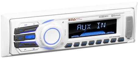 Boss Audio Systems MR1308UAB 200W Bluetooth Bianco autoradio