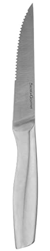 5 five simply smart 5five - coltello da bistecca in acciaio inox silver précision con lama da 11,5 cm