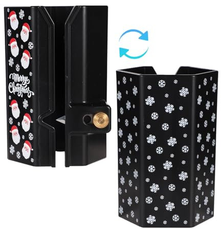 Taglierina per Carta da Regalo, Taglierina Carta Regalo Strumento Festività Taglierina per Rotoli di Carta da Regalo Cursore per Natale Compleanni Matrimoni Regali Incarto (Nero)