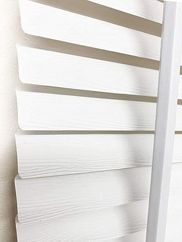 Ruby Deals PVC Venetian Blind Blinds Window (White Embossed 170W x 213H cm) | 25mm Thin Slats Kitchen Window Blinds Treatments Easy Fit Curtains Trimmable Fittings Home Office