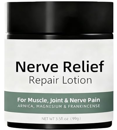 Baume Cicatrisant Nerfs 99g Crème De Soulagement Des Nerfs Neuropathiques Crème Apaisante Peau Pour Pieds Mains Jambes Bras Orteils Genoux Dos Nuque
