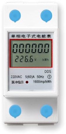 Portable Single Phase Electricity Usage Monitors Electrical Power Consumption Watt Meter Voltage Tester Electricity Usage Monitors Plugs Power Voltage Amps Meter