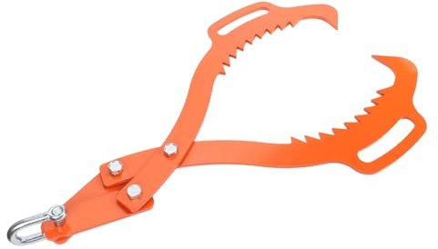 Qcwwy Pinzas de Registro Pinzas para Troncos para Troncos con Diseño de Garra de águila de 30 Pulgadas para Madera de Alta Resistencia con Gancho de 2 Garras para Patinar de Madera para Tractores,