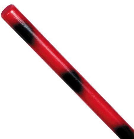 DEPICE Escrima Stock Rattan rot/schwarz 66 cm