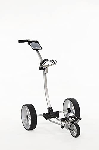 Yorrx Slim Lion Pro5 Plus – Leichter preiswerter Aluminium Golftrolley Pushtrolley mit umfangreicher Ausstattung (ALU COOL I)