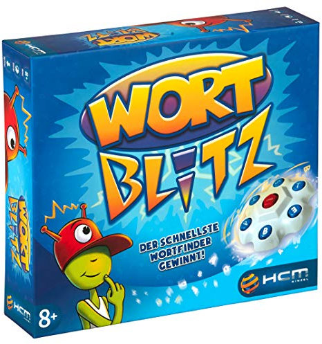 Wortblitz von HCM Kinzel: Familien-Denkspiel mit Buchstabentornado. Kreative Lern- & Wissensalternative zu Stadt-Land-Fluss, fördert Schnelldenken