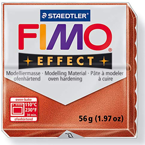 Staedtler© Modelliermasse FIMO© soft - 57 g, kupfer metallic