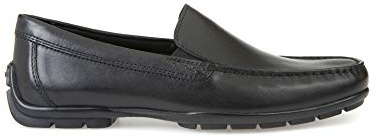 Geox U Moner W 2Fit A, Mocassini Uomo, Nero (Black), 43 EU
