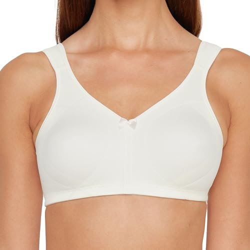 Susa Damen 9756 BH, Blickdicht, Elfenbein (Champagner 102), 95H (Herstellergröße: 95 H)
