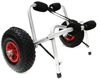 TMS CART-CANOE/KAYAK-KY001 New Jon Boat Kayak Canoe Carrier Dolly Trailer Tote Trolley Transport Cart Wheel