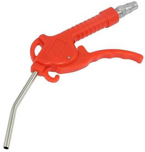 Sourcingmap 1/2 Hose Dia. Plastic Hand Blower Air Blow Gun Cleaning Tool Red
