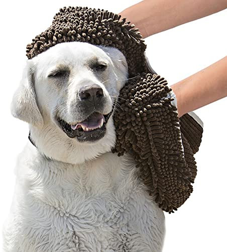 Soggy Doggy SOGG002 Hundehandtuch - Super Shammy, 81 x 35 cm, braun