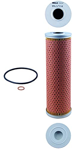 MAHLE OX 147D Oil Filter - Oil Filter with Gasket / Gasket Set
