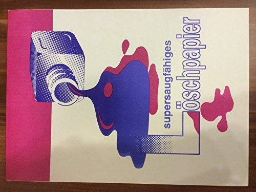 Löschblätter Löschblattblock Löschpapier Block mit 10 Blatt für DIN A 4 gelb