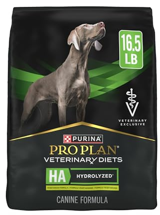 Pro Plan Veterinary Diets Purina HA Hydrolyzed Protein Dog Food Dry Vegetarian Formula - 16.5 lb. Bag