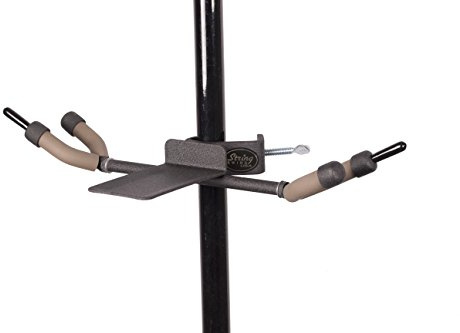 String Swing Violin hanger for Mic Stand With Bow Holder for Two Violins or Violas BCC04TWN-V