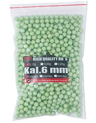 G8DS Hochwertige BGS Markenmunition 6mm BB Softair Munition 1000 STK Airsoft gelb poliert Aufkleber