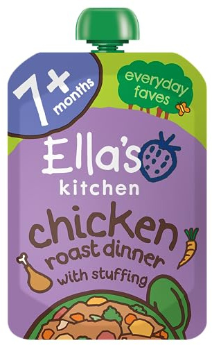 Ella's Kitchen Organic Cheery Chicken Roast Dinner, 130g