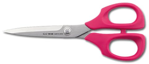 KAI forbici universali della serie V5000 in rosa - Lunghezza totale 16,5 cm - Forbici per il fai-da-te, forbici universali per cucina - Made in Japan per le massime esigenze di qualità